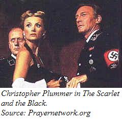 Christopher Plummer in a scene from The Scarlet and the Black